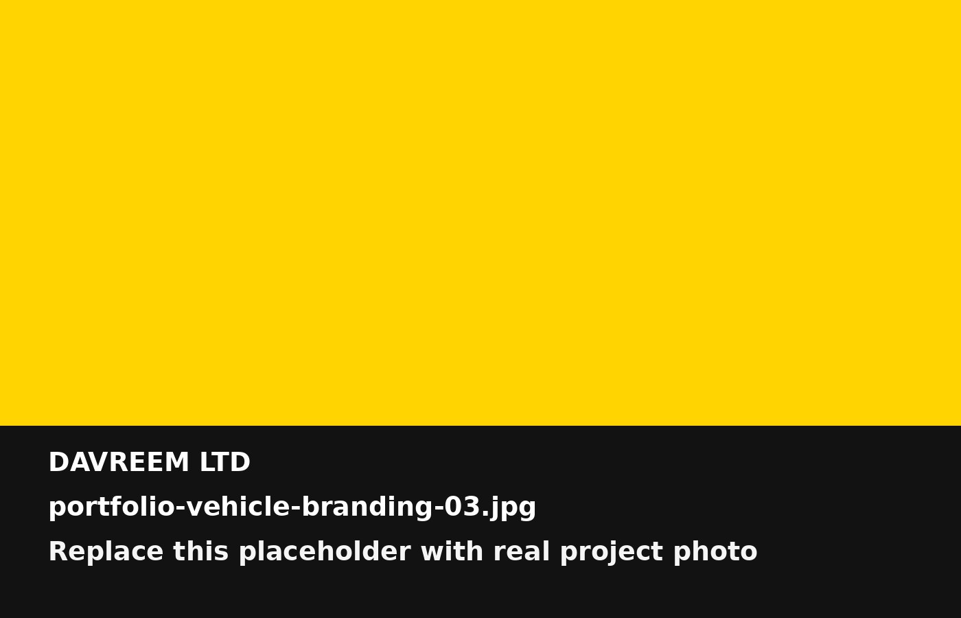 Vehicle Branding