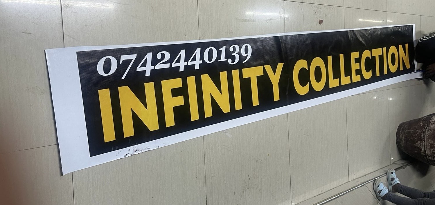 Large format banner printing